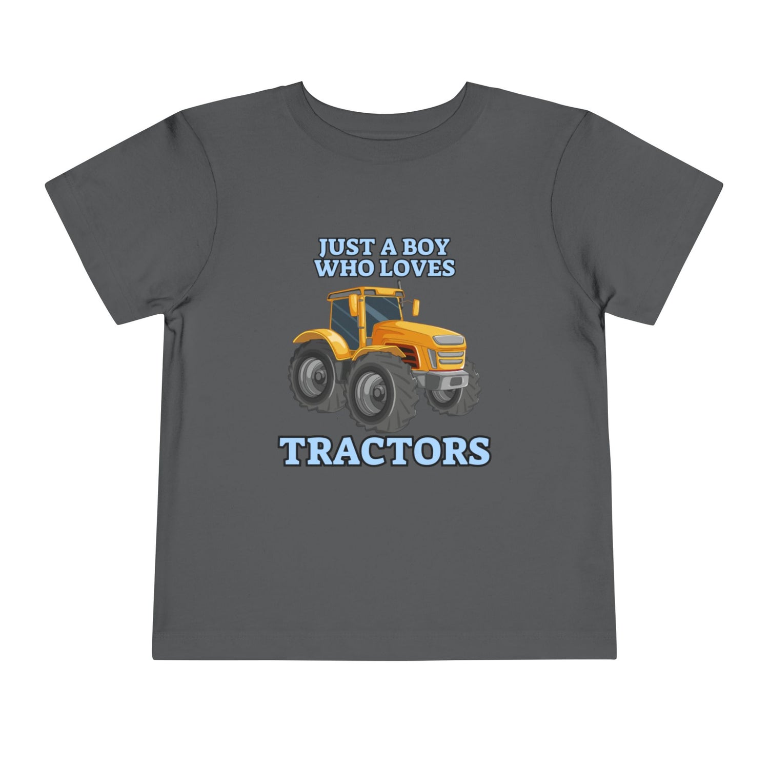 Just a Boy Who Loves Tractors T-shirt | Tractor Toddler Short Sleeve Tee