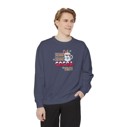 Christmas Crewneck | Shimmy Shimmy Cocoa What?! Crewneck | Unisex Sweatshirt