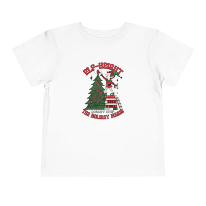 Toddler Christmas Tee - &quot;Elf-height&quot; Fun for Holiday Celebrations