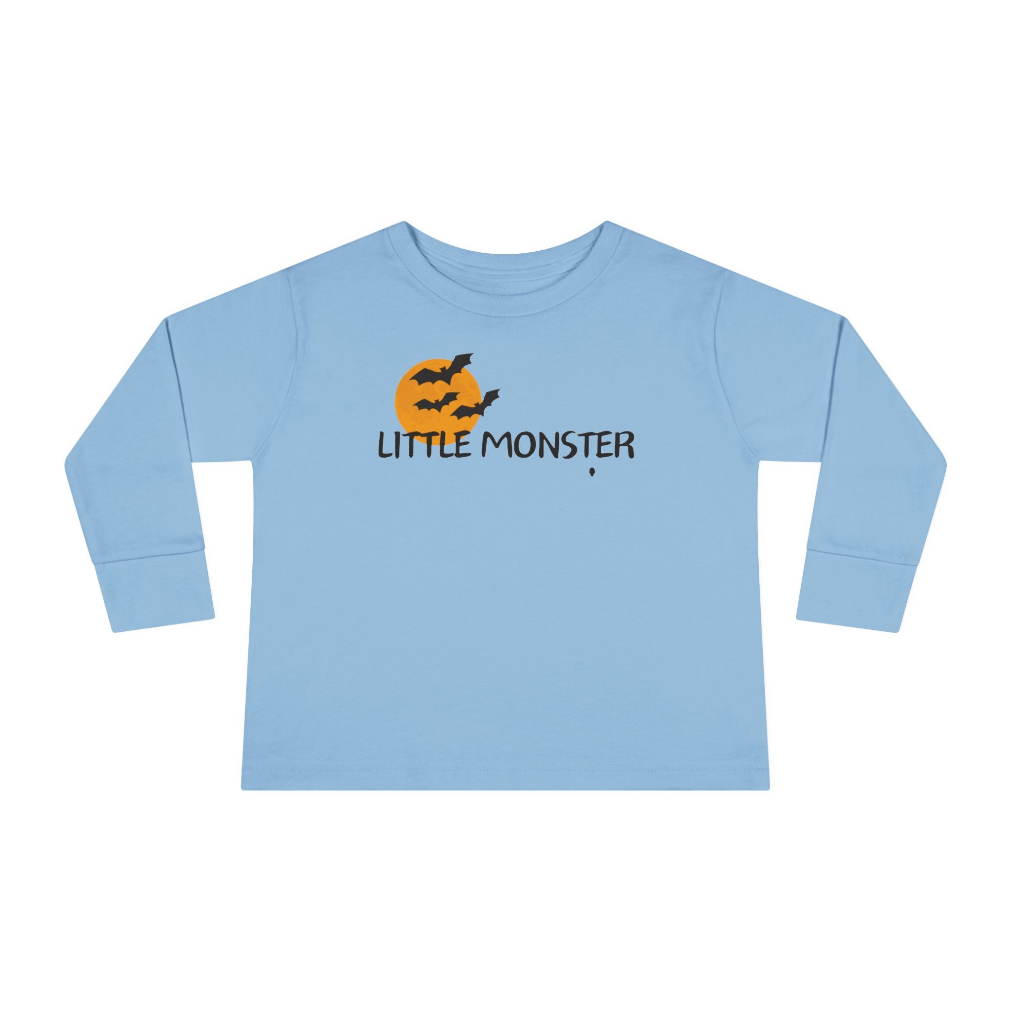 Little Monster Halloween Tee | Toddler Long Sleeve Tee