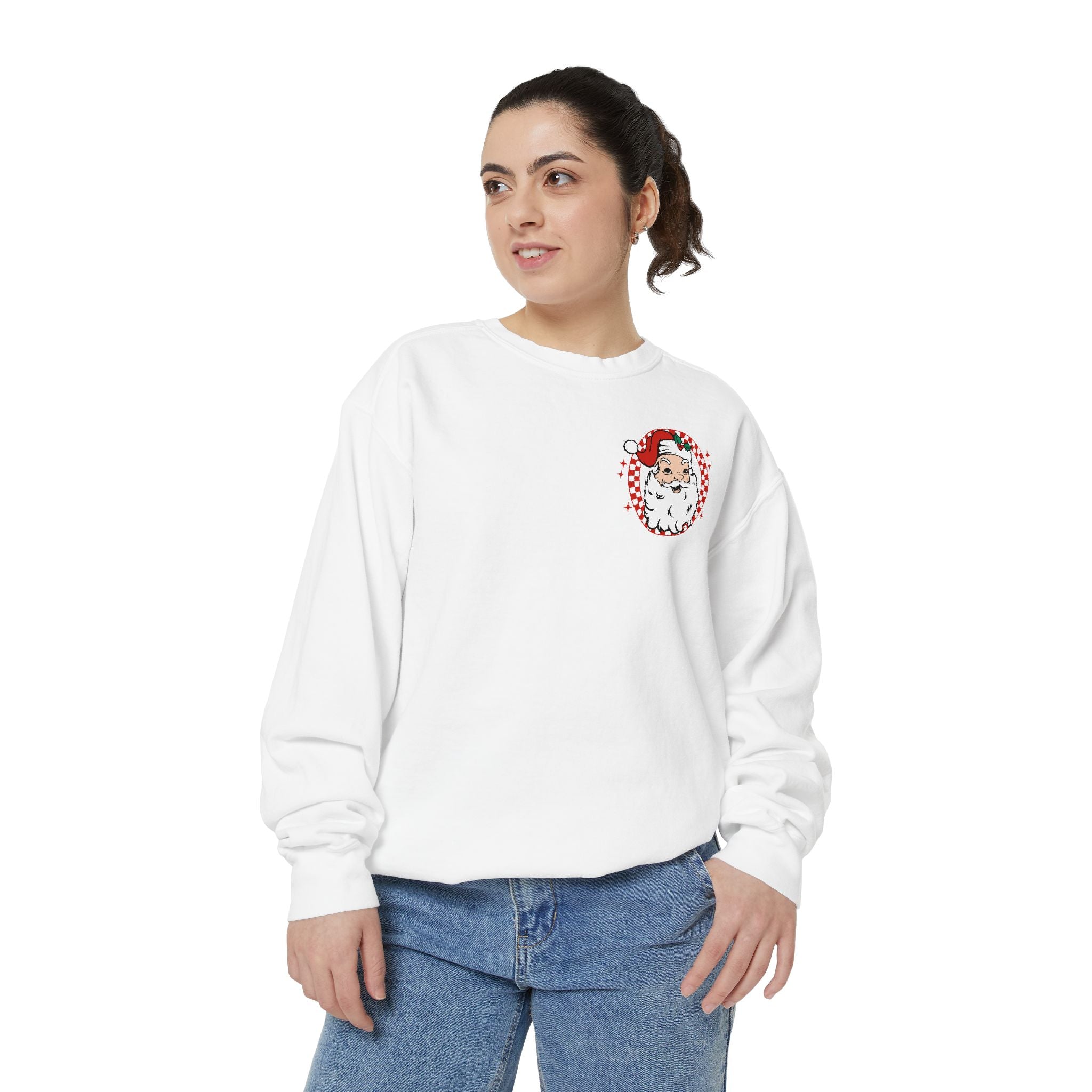 Merry Christmas Santa Sweatshirt for Festive Comfort