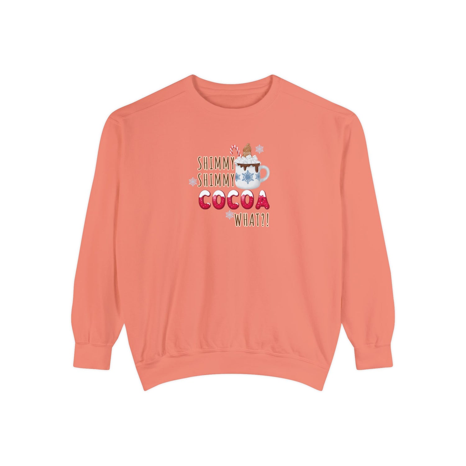 Christmas Crewneck | Shimmy Shimmy Cocoa What?! Crewneck | Unisex Sweatshirt