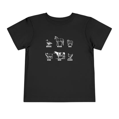 Farm Animal Tee | Farm Animals | Toddler Short Sleeve Tee