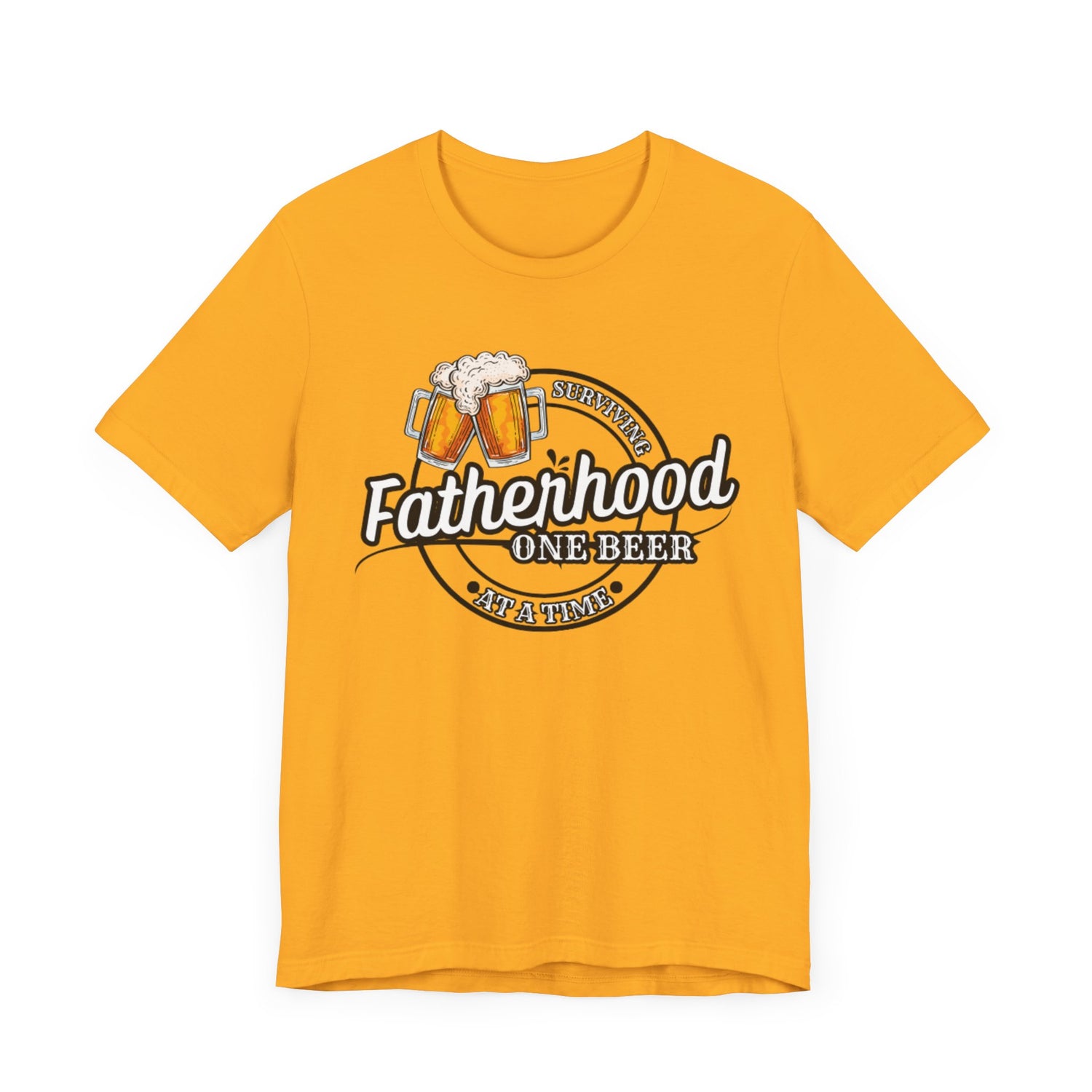 Surviving Fatherhood One Beer At A Time Shirt | Funny Fathers Day Shirt | Gift For Dad | Fathers Day Gift