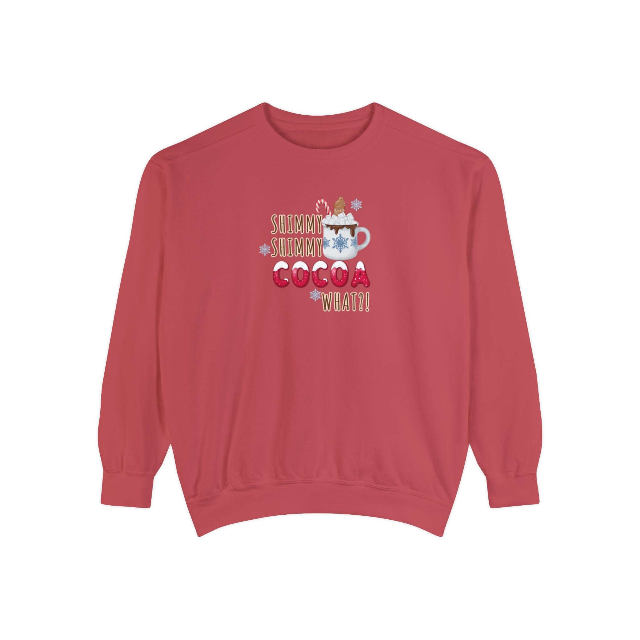 Christmas Crewneck | Shimmy Shimmy Cocoa What?! Crewneck | Unisex Sweatshirt