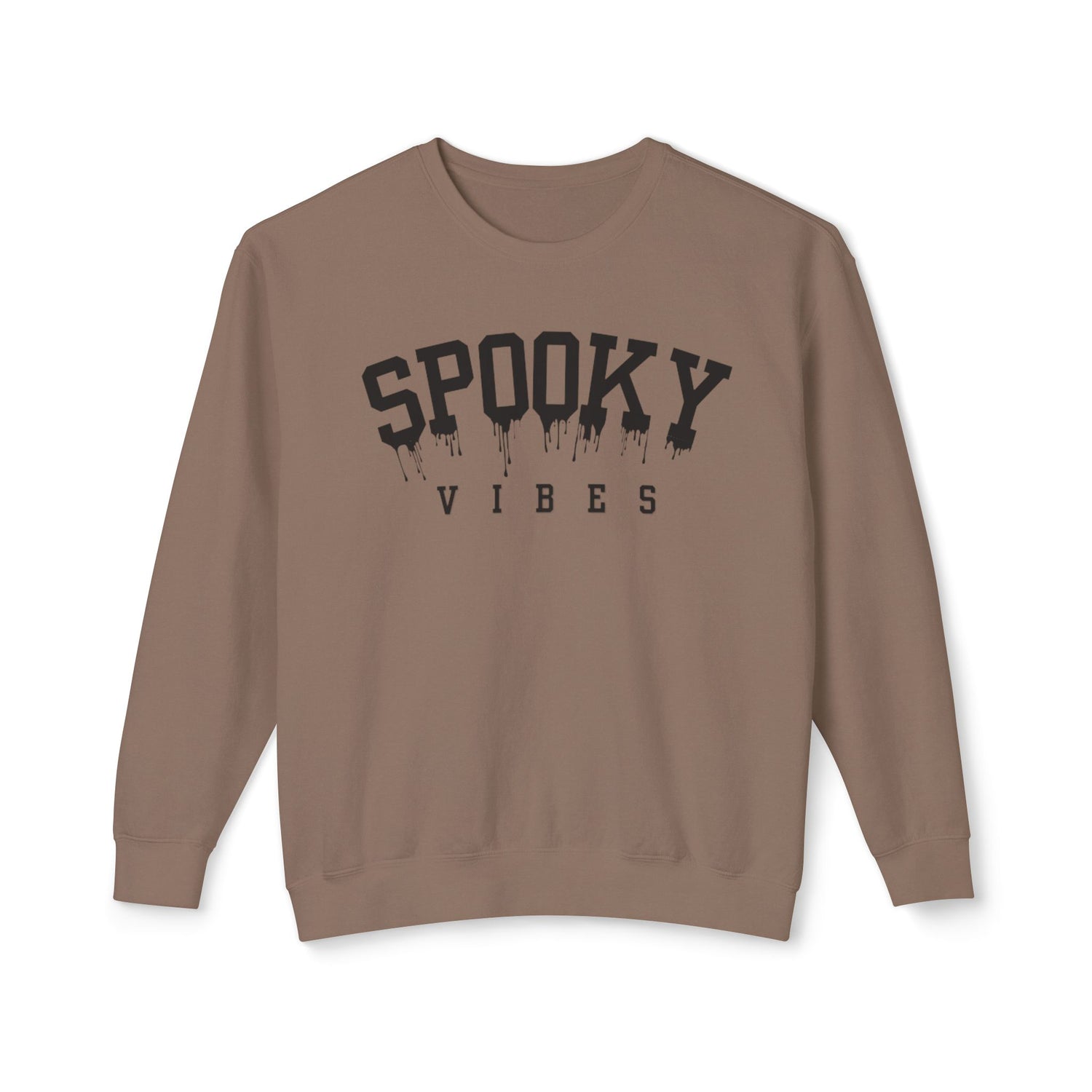 Spooky Vibes | Halloween Crewneck | Unisex Lightweight Crewneck Sweatshirt