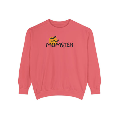 Momster Halloween Crewneck | Unisex Garment-Dyed Sweatshirt