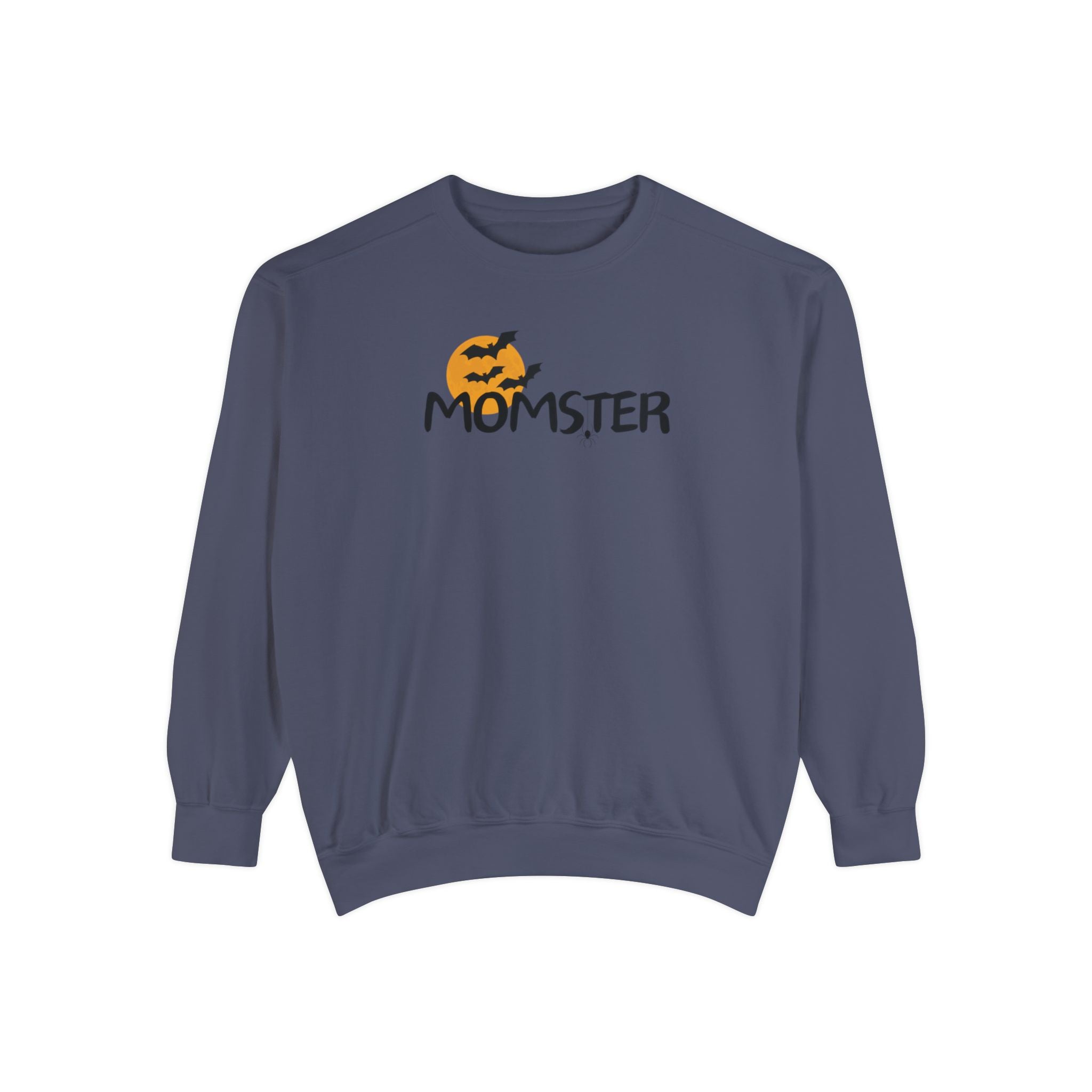 Momster Halloween Crewneck | Unisex Garment-Dyed Sweatshirt