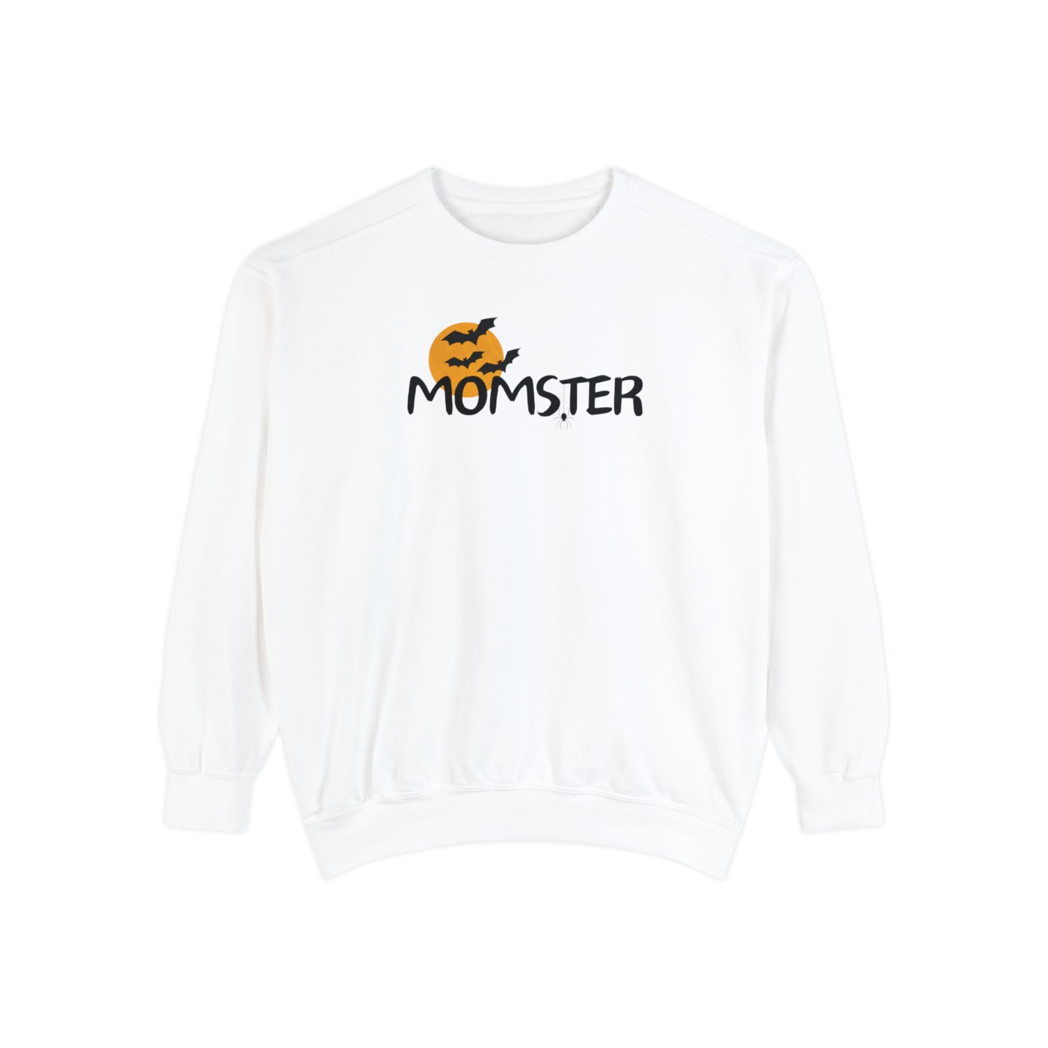 Momster Halloween Crewneck | Unisex Garment-Dyed Sweatshirt