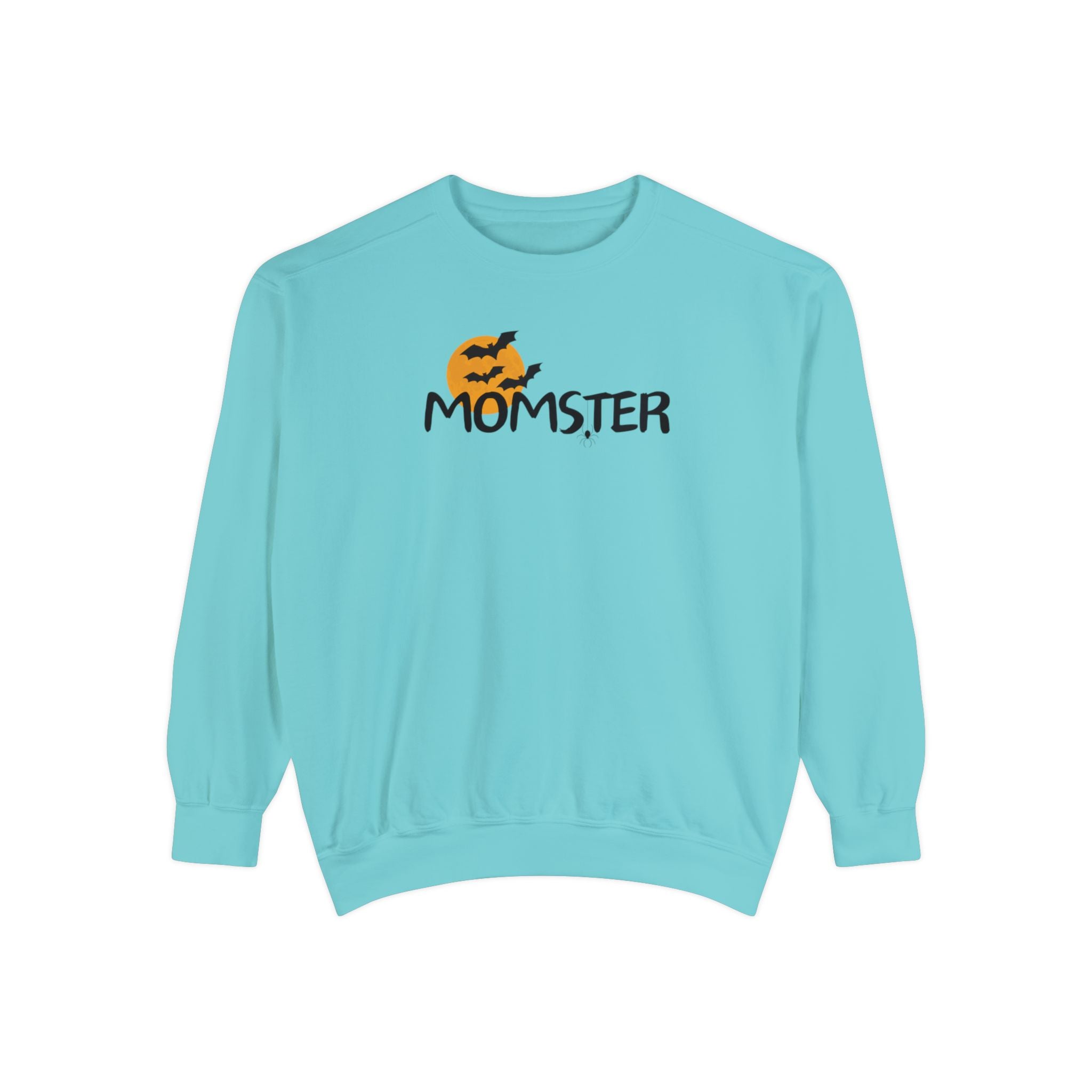 Momster Halloween Crewneck | Unisex Garment-Dyed Sweatshirt