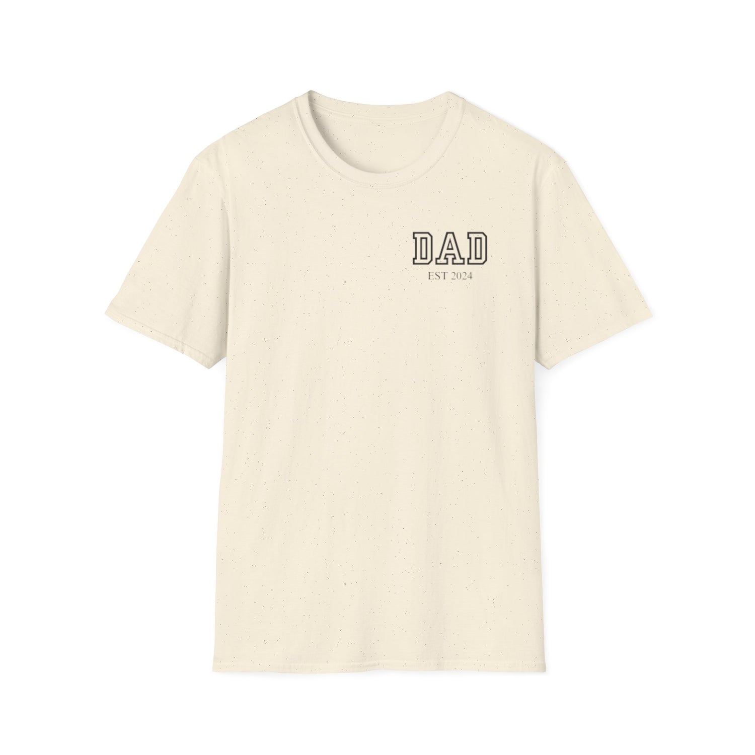 Personalized Dad EST 2024 Soft-style T-Shirt | Custom Dad T-shirt | Pregnancy Announcement for Dad T-shirt | Custom Dad T-shirt | Personalized Dad T-shirt | Gift for Dad | New Dad Shirt | Fathers Day Shirt