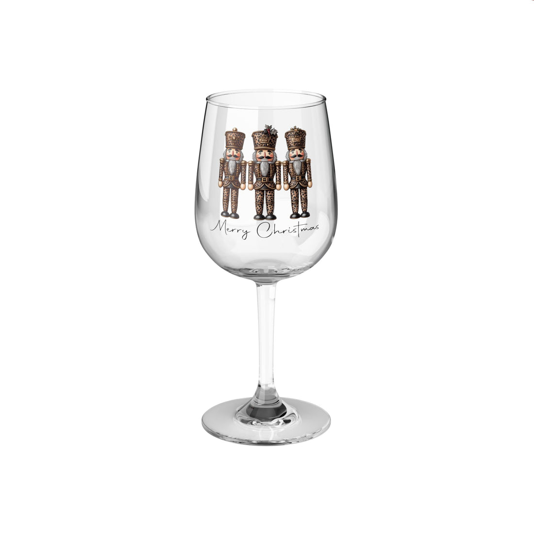 Christmas Nutcracker Wine Glass - 12oz Festive Drinkware