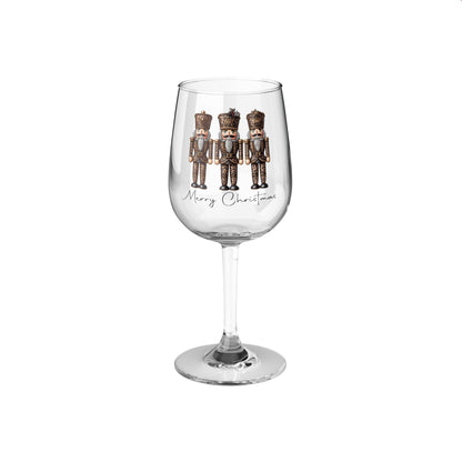 Christmas Nutcracker Wine Glass - 12oz Festive Drinkware