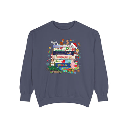 Cozy Holiday Sweatshirt with Christmas Classics Design