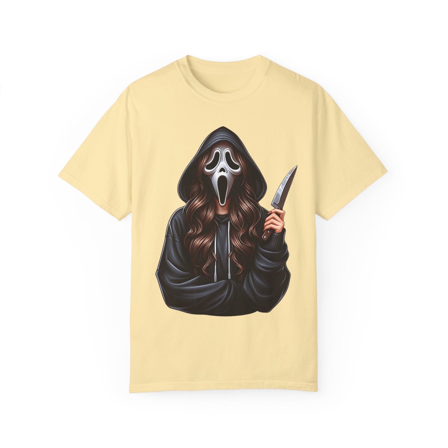 Scream Girl Shirt | Scream Shirt | Unisex Garment-Dyed T-shirt