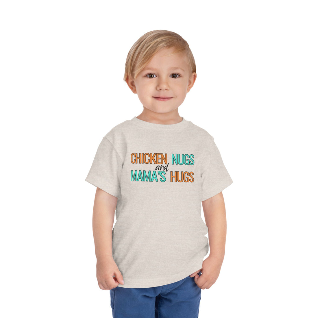 Chicken Nugs &amp; Mama Hugs | Toddler Short Sleeve Tee