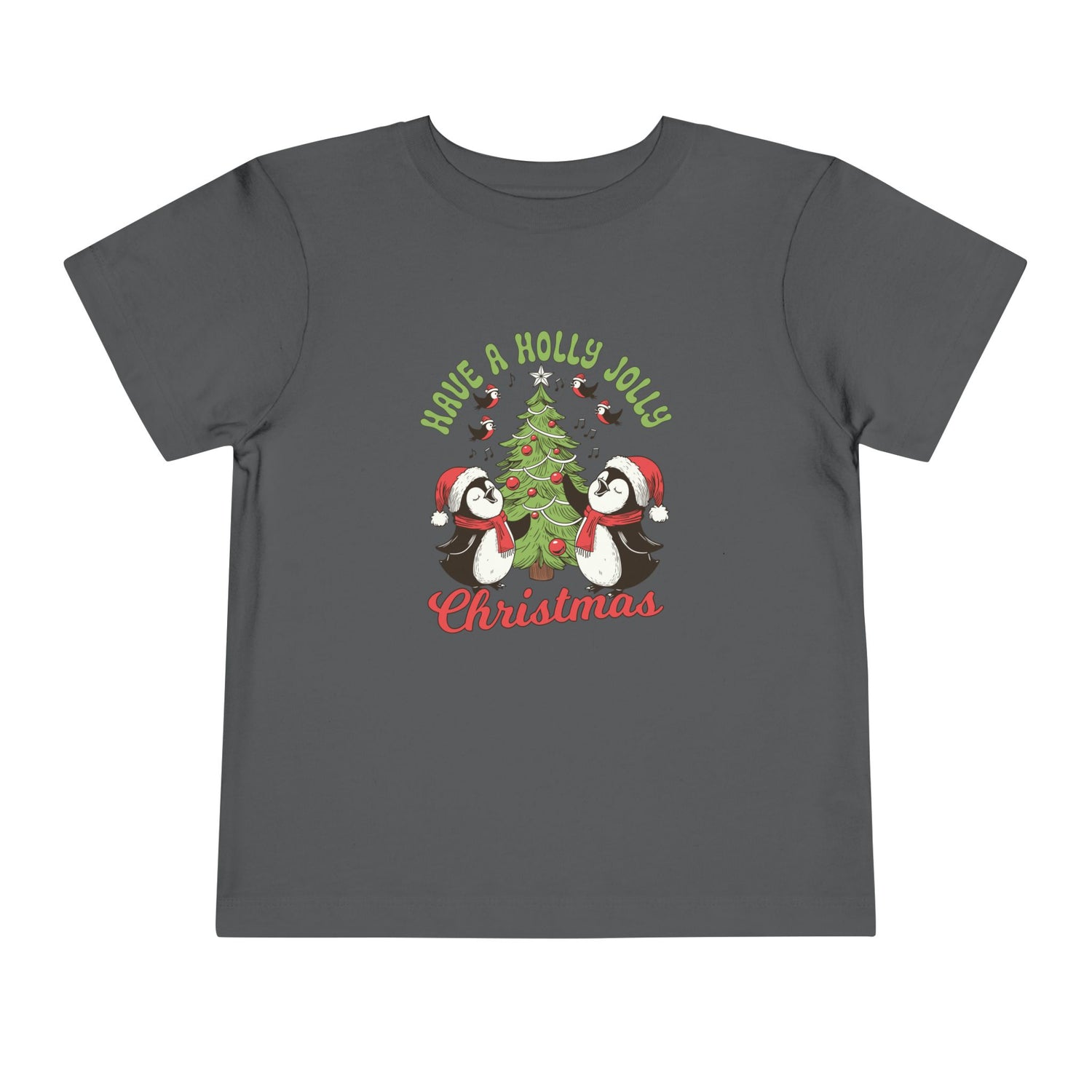 Toddler Christmas Tee - Have a Holly Jolly Christmas Design