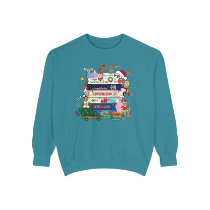 Cozy Holiday Sweatshirt with Christmas Classics Design