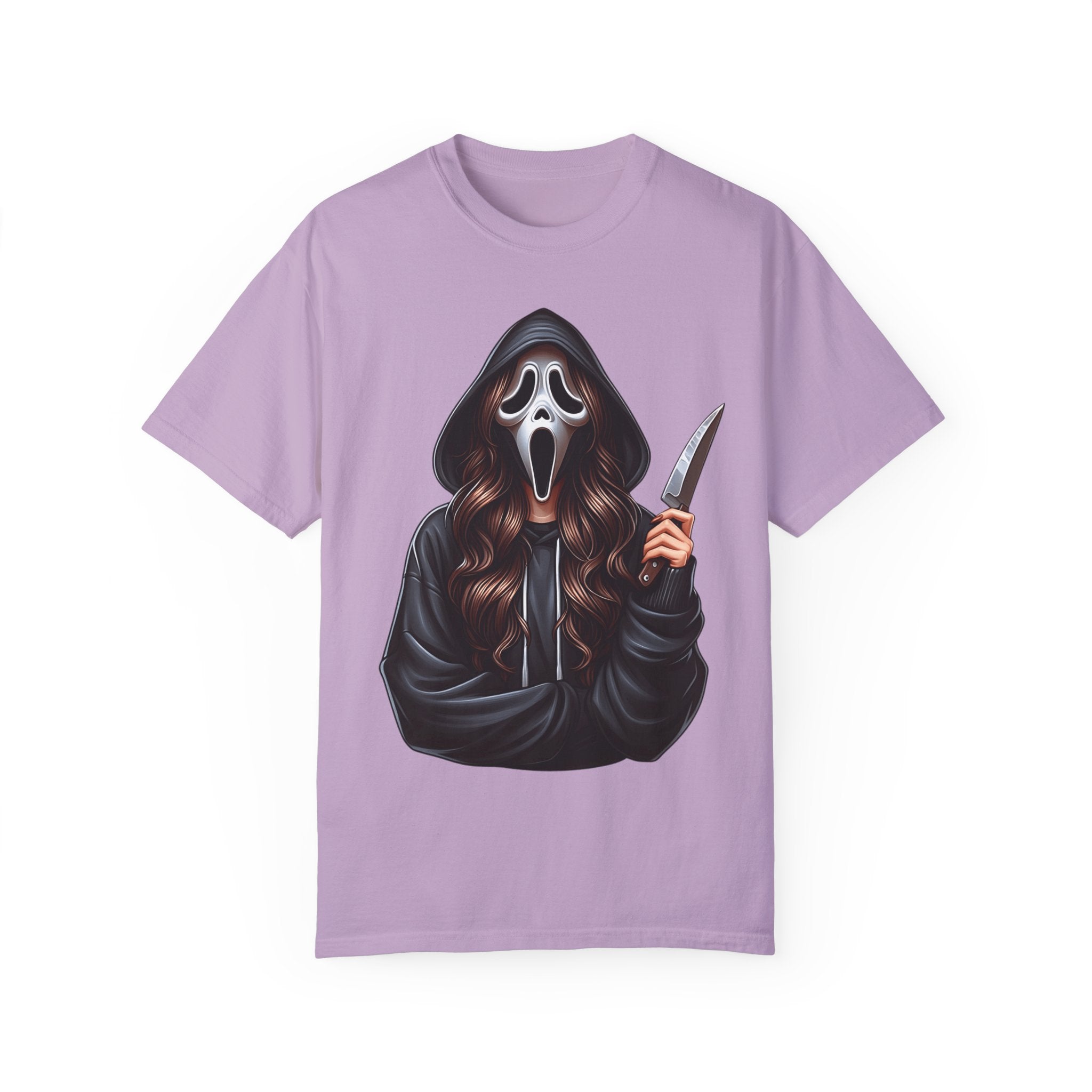 Scream Girl Shirt | Scream Shirt | Unisex Garment-Dyed T-shirt