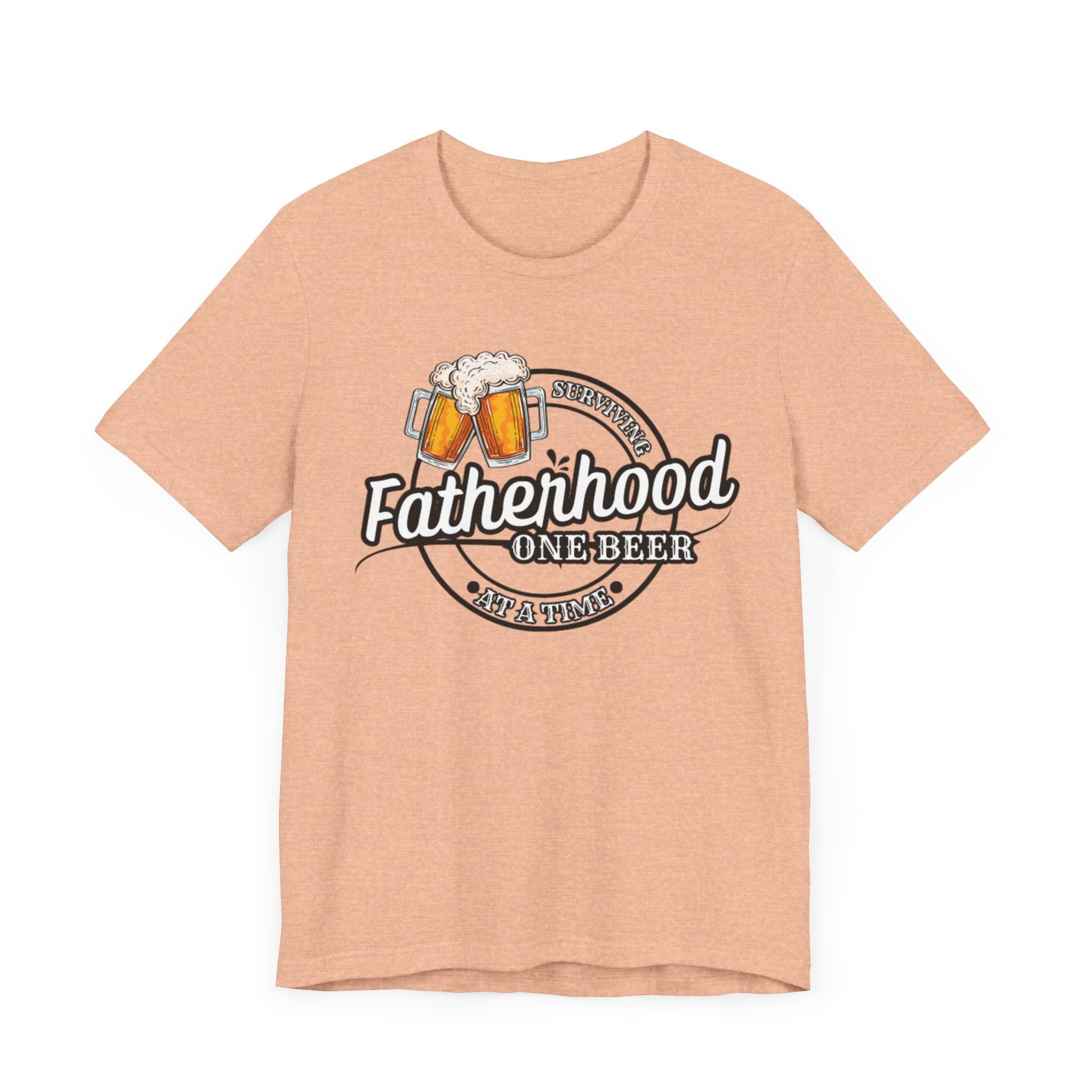 Surviving Fatherhood One Beer At A Time Shirt | Funny Fathers Day Shirt | Gift For Dad | Fathers Day Gift