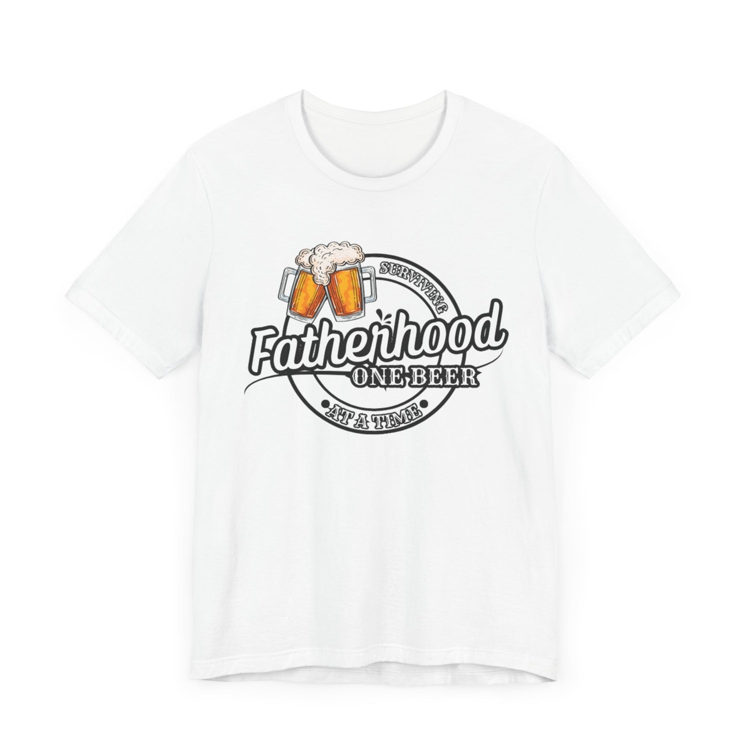 Surviving Fatherhood One Beer At A Time Shirt | Funny Fathers Day Shirt | Gift For Dad | Fathers Day Gift