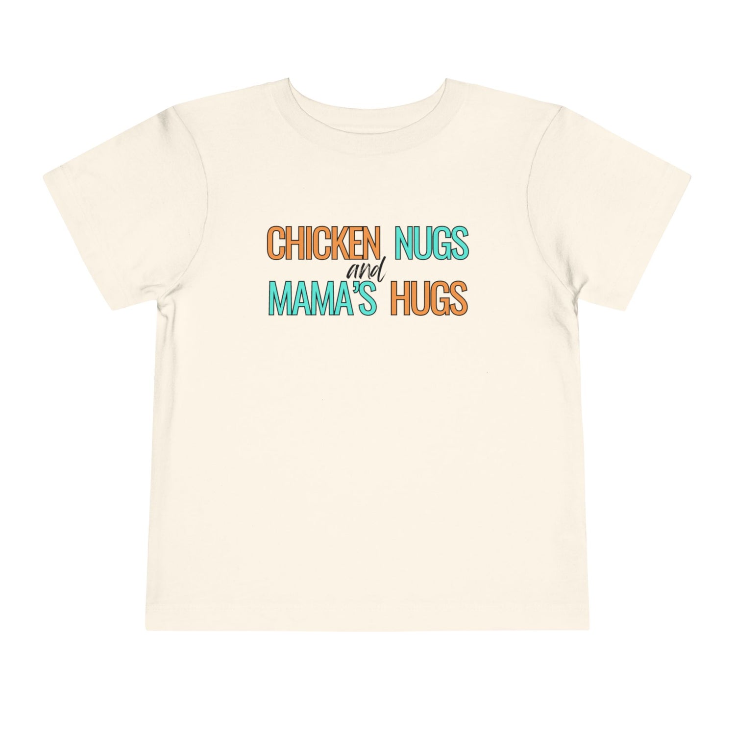 Chicken Nugs &amp; Mama Hugs | Toddler Short Sleeve Tee