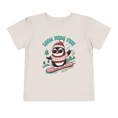 Snow Much Fun Toddler Short Sleeve Tee