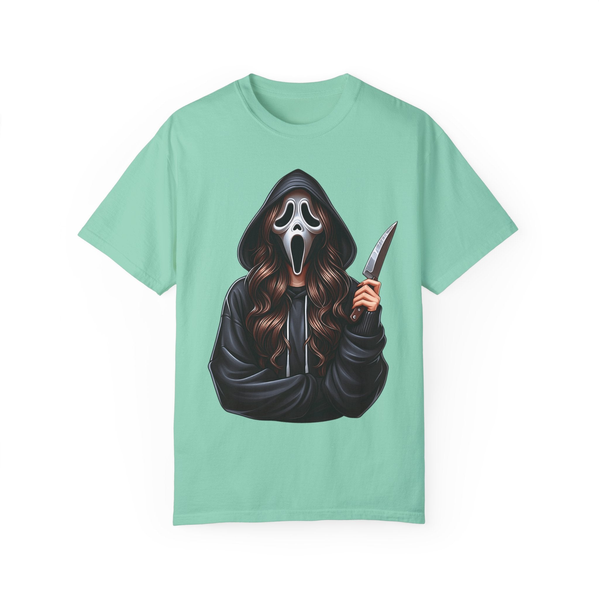 Scream Girl Shirt | Scream Shirt | Unisex Garment-Dyed T-shirt