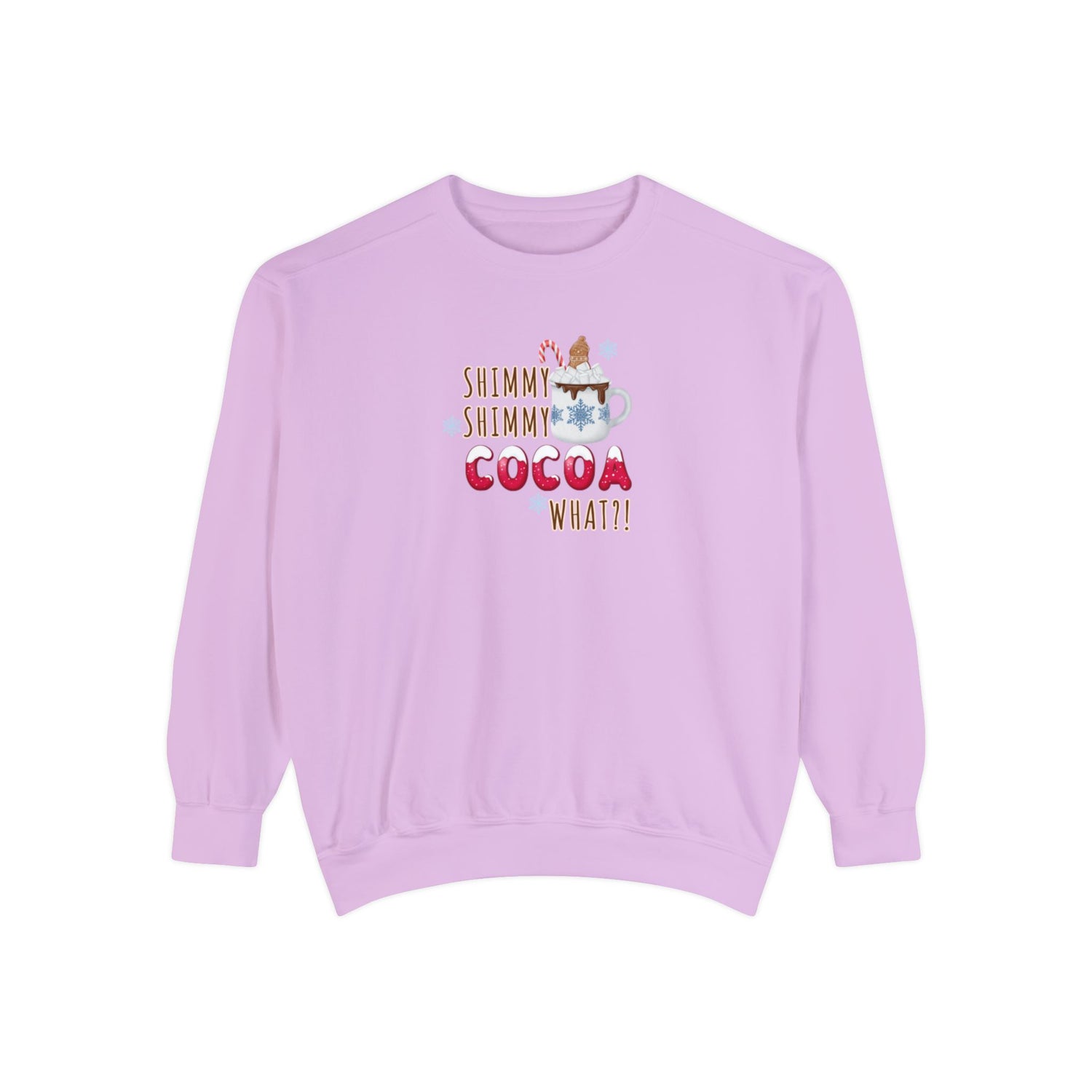 Christmas Crewneck | Shimmy Shimmy Cocoa What?! Crewneck | Unisex Sweatshirt