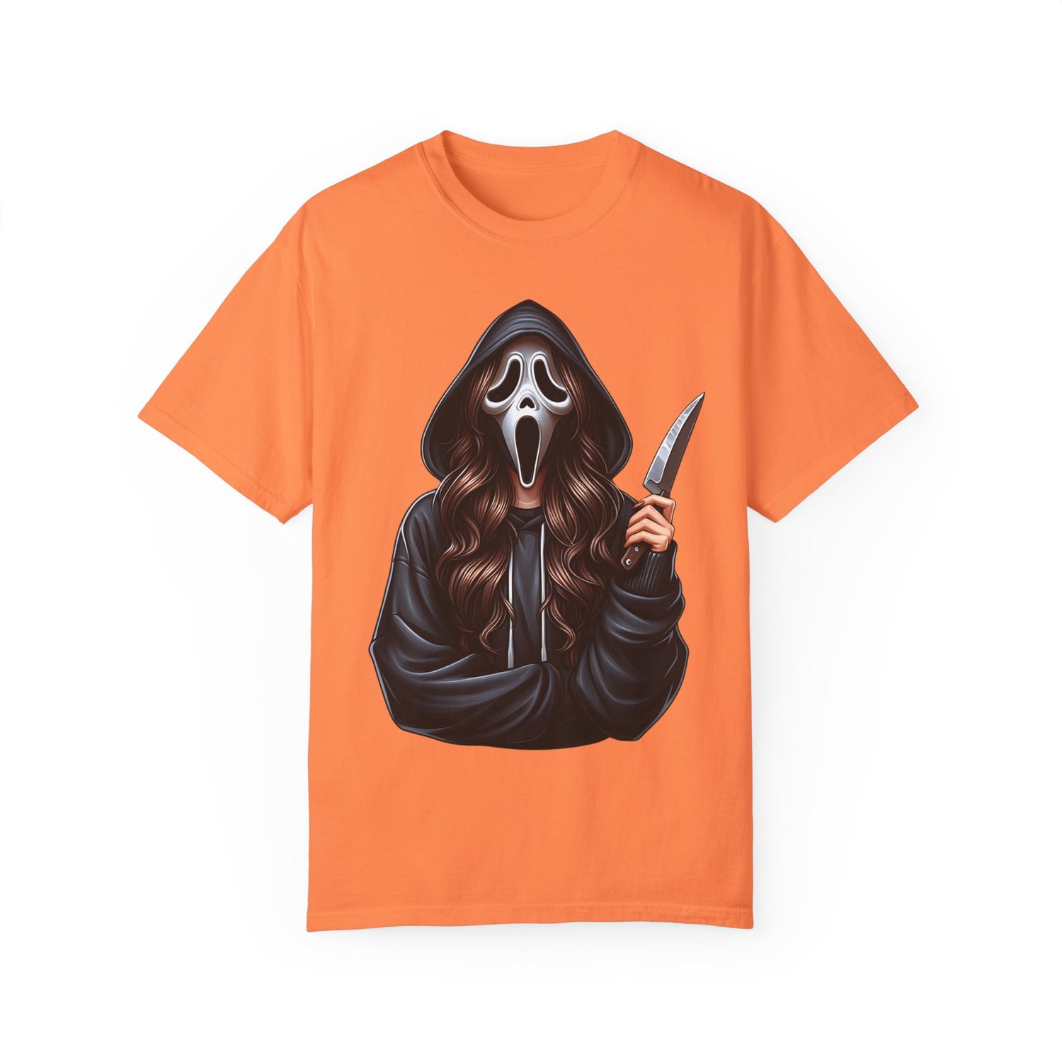 Scream Girl Shirt | Scream Shirt | Unisex Garment-Dyed T-shirt