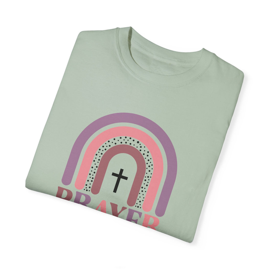 Prayer Warrior Unisex Garment-Dyed T-Shirt - Inspirational Faith Tee