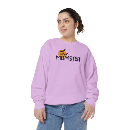 Momster Halloween Crewneck | Unisex Garment-Dyed Sweatshirt