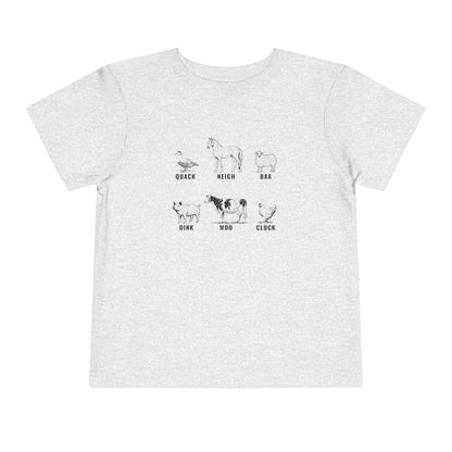 Farm Animal Tee | Farm Animals | Toddler Short Sleeve Tee