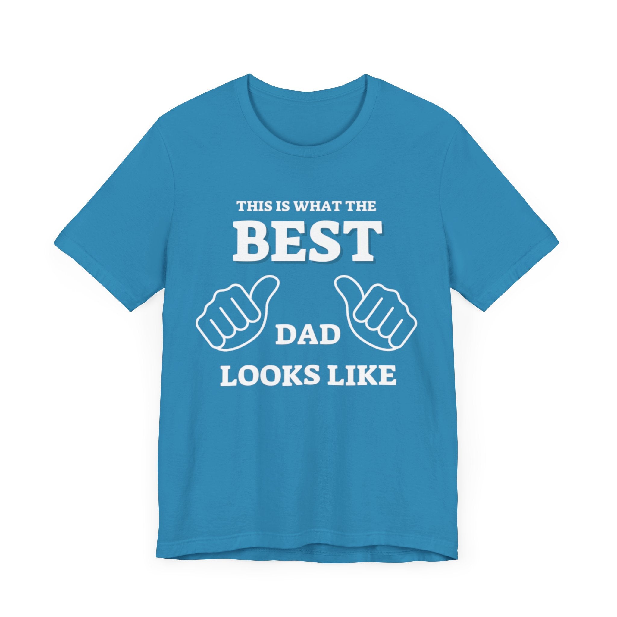 This is what the BEST DAD looks like MENS T-shirt gift | Gift For Dad | Father&