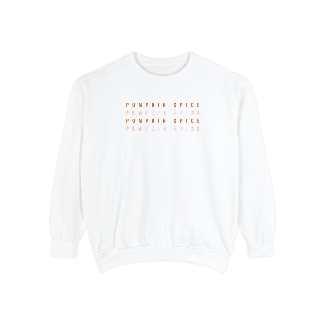 Pumpkin Spice Crewneck | Unisex Garment-Dyed Sweatshirt