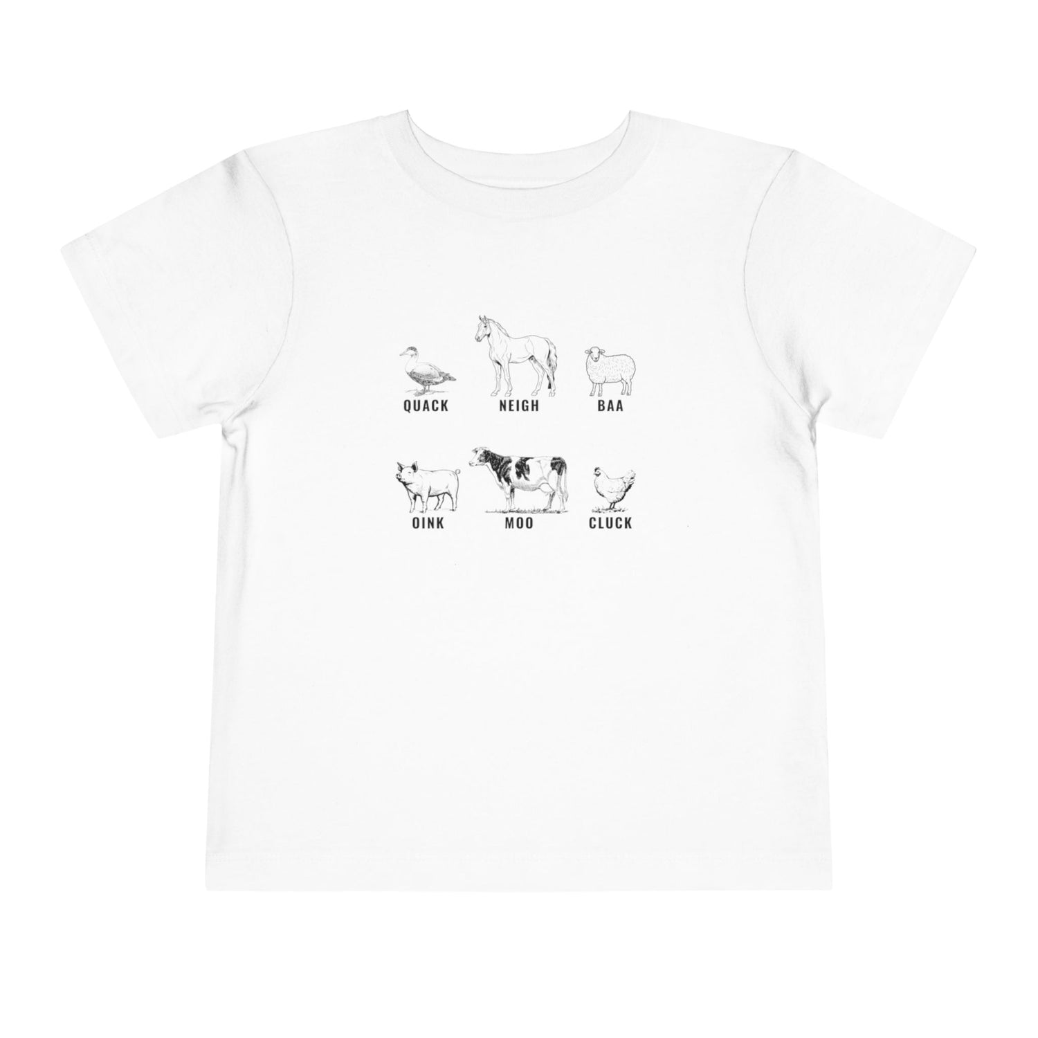 Farm Animal Tee | Farm Animals | Toddler Short Sleeve Tee