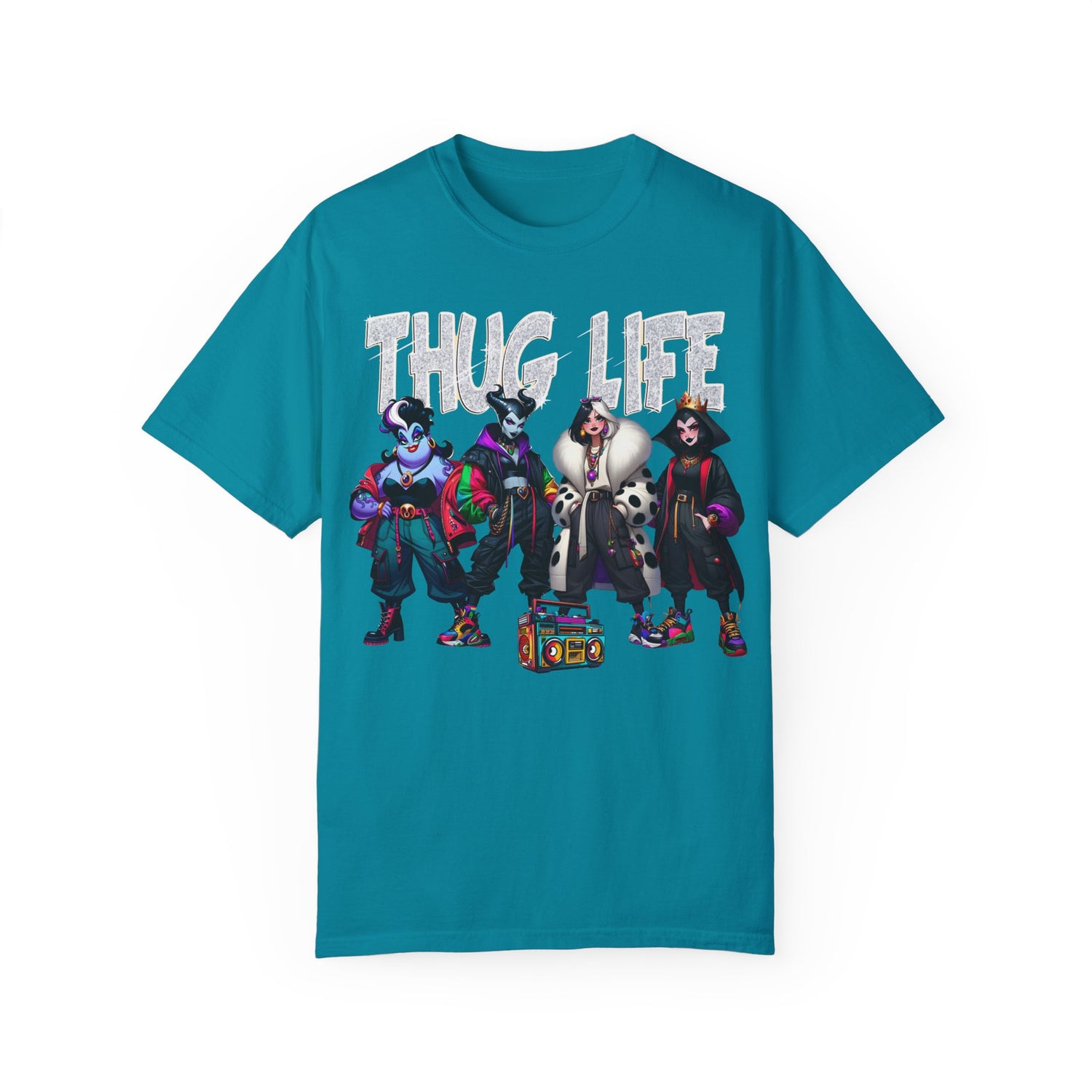 Villian Thug Life Shirt | Villian Shirt | Unisex Garment-Dyed T-shirt