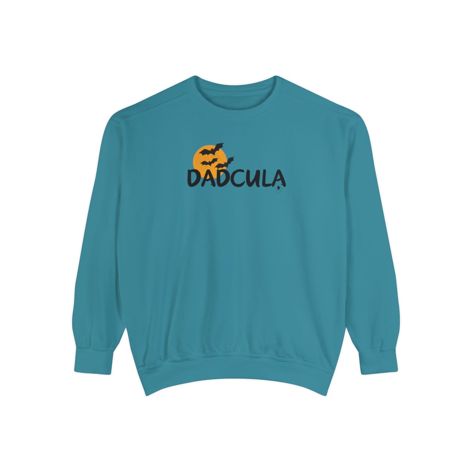 Dadcula Halloween Crewneck | Unisex Garment-Dyed Sweatshirt