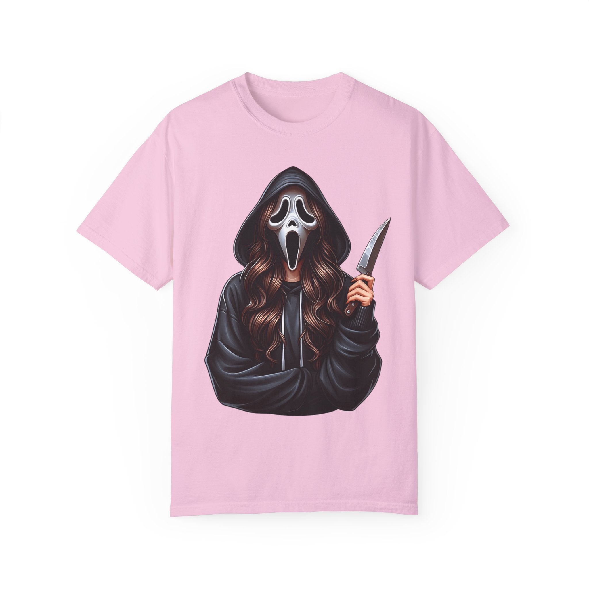 Scream Girl Shirt | Scream Shirt | Unisex Garment-Dyed T-shirt