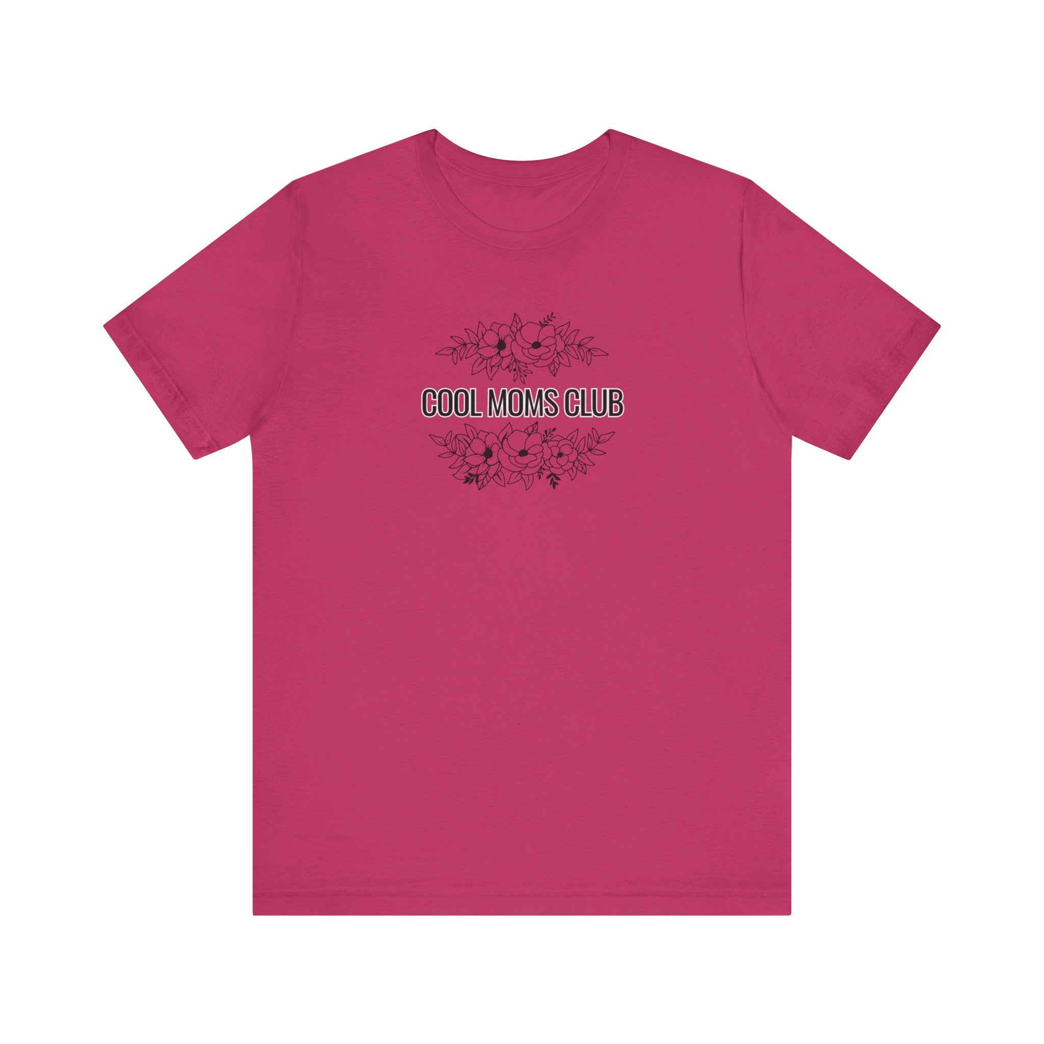 Cool Moms Club Tee | Mom Tee | Unisex Jersey Short Sleeve Tee