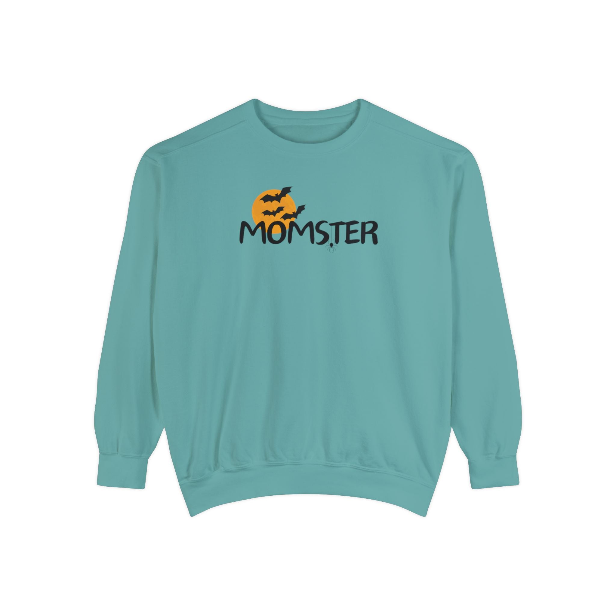 Momster Halloween Crewneck | Unisex Garment-Dyed Sweatshirt