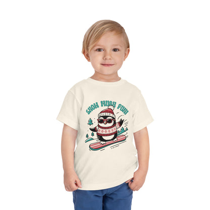 Snow Much Fun Toddler Short Sleeve Tee