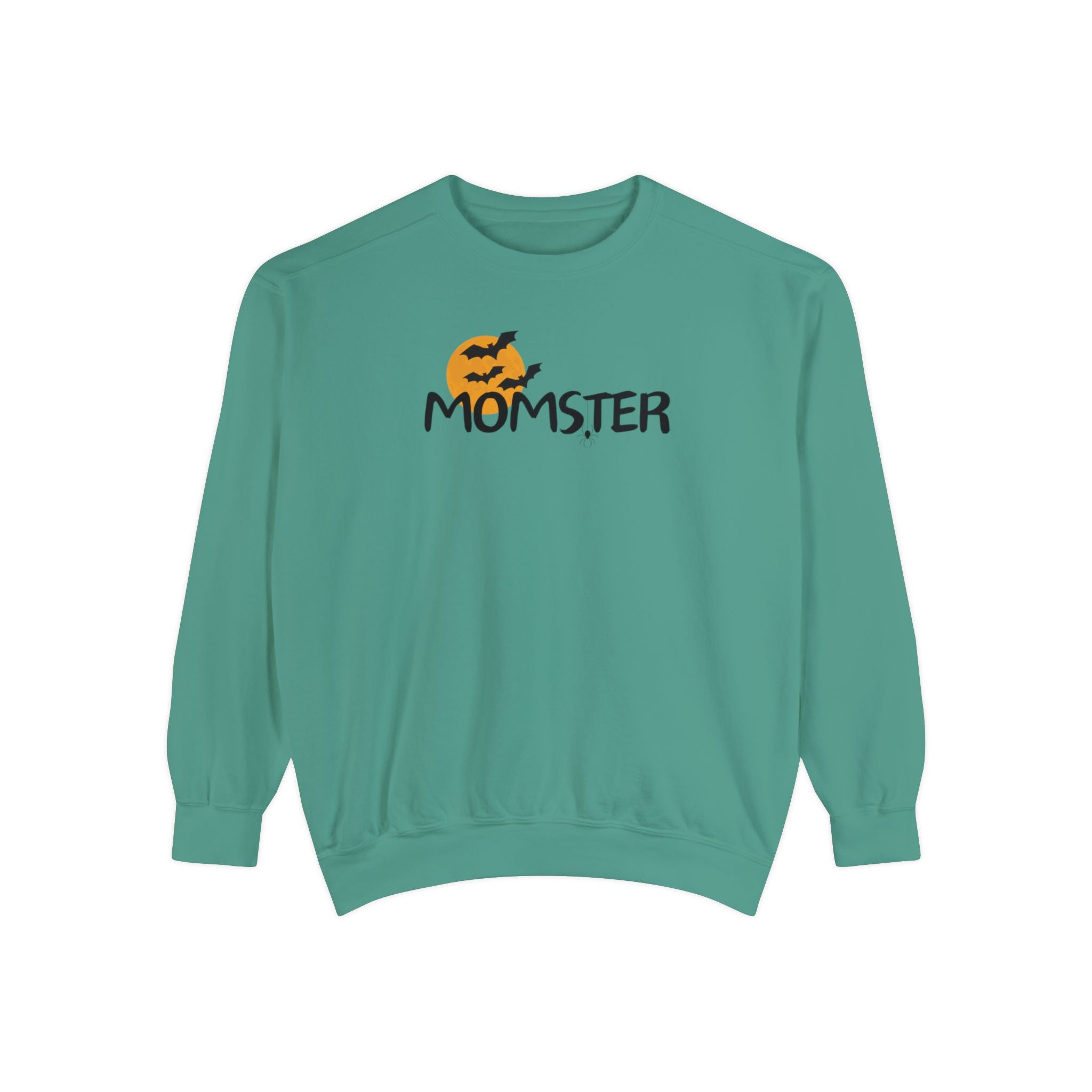 Momster Halloween Crewneck | Unisex Garment-Dyed Sweatshirt