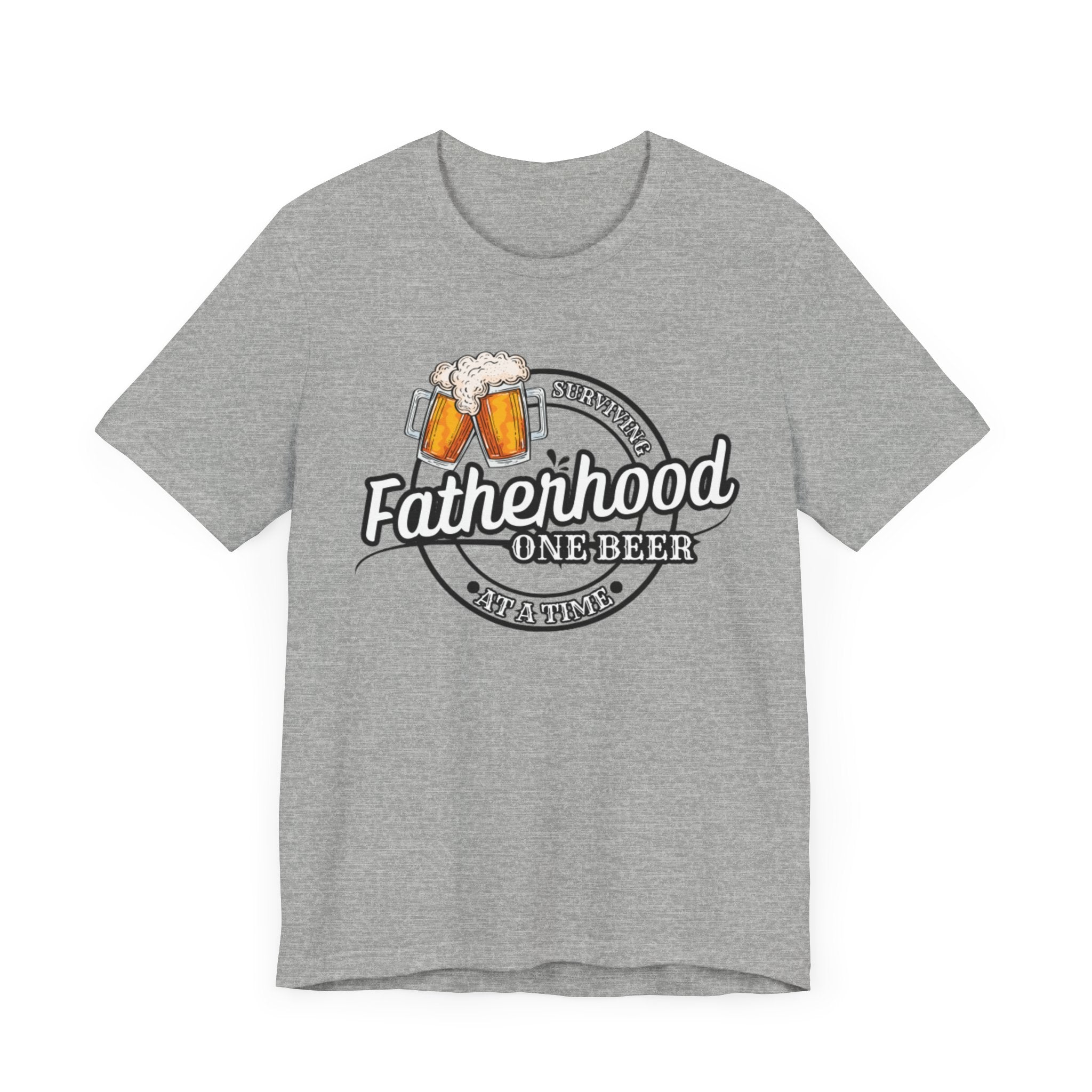 Surviving Fatherhood One Beer At A Time Shirt | Funny Fathers Day Shirt | Gift For Dad | Fathers Day Gift