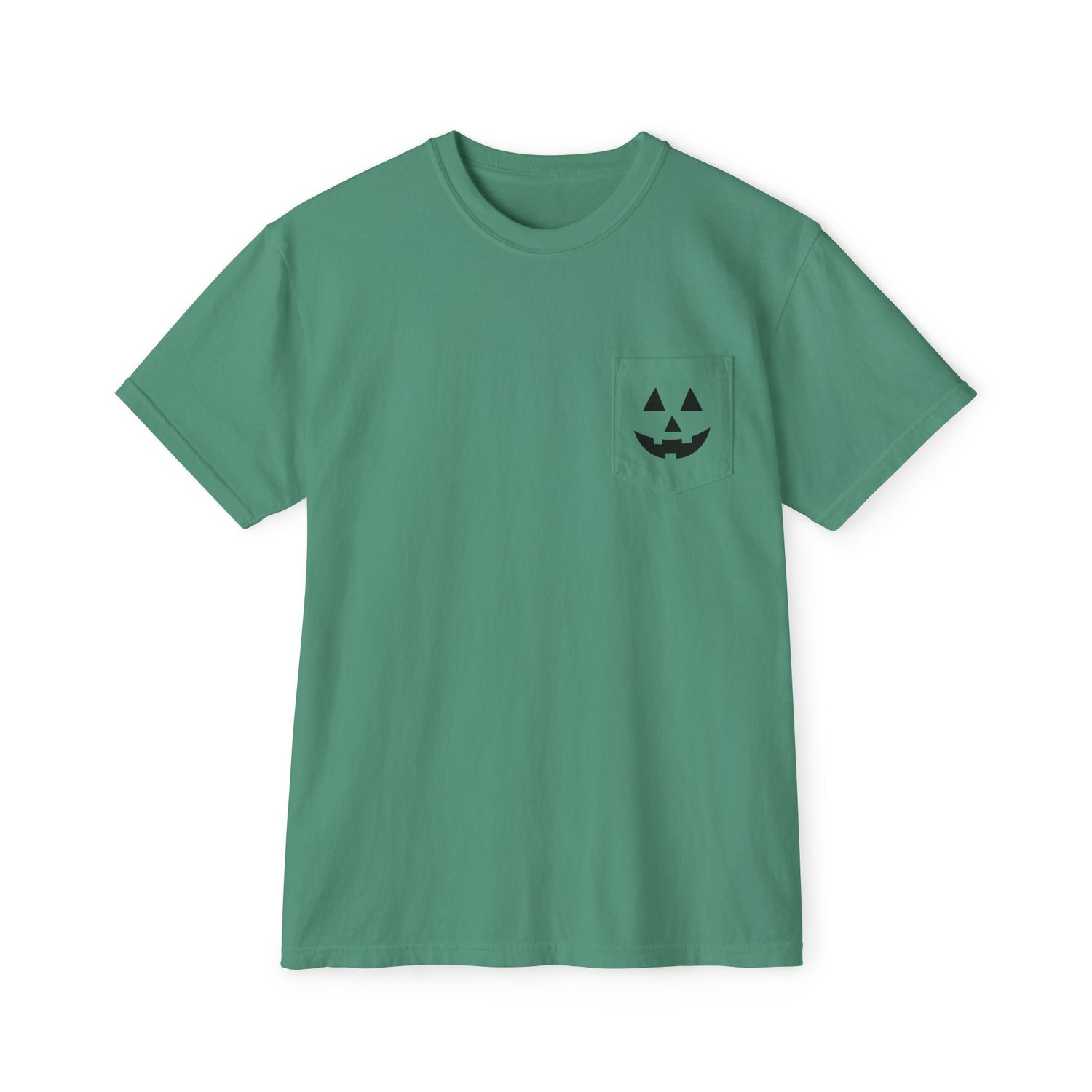 Pumpkin T-shirt | Halloween Pumpkin T-shirt | Unisex Garment-Dyed Pocket T-Shirt