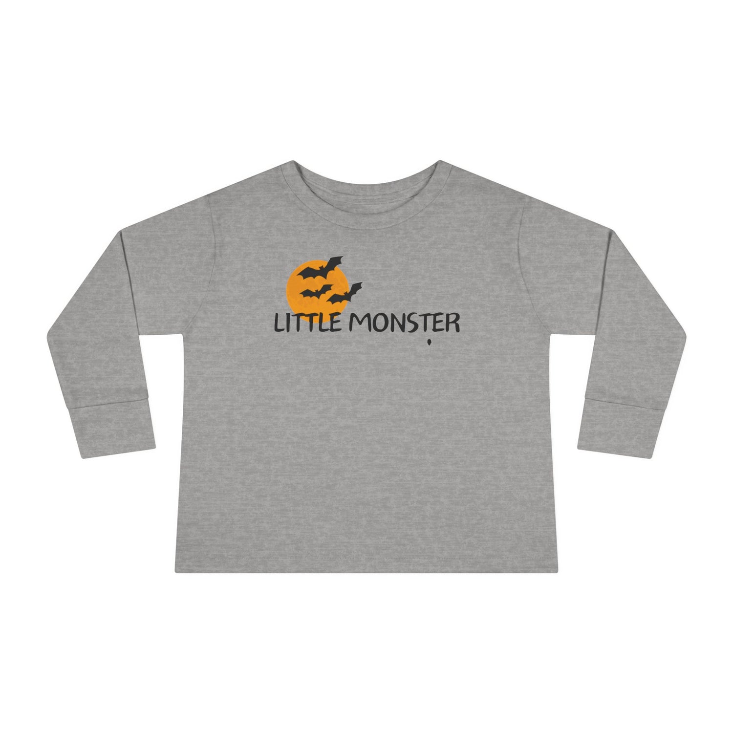 Little Monster Halloween Tee | Toddler Long Sleeve Tee