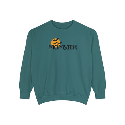 Momster Halloween Crewneck | Unisex Garment-Dyed Sweatshirt