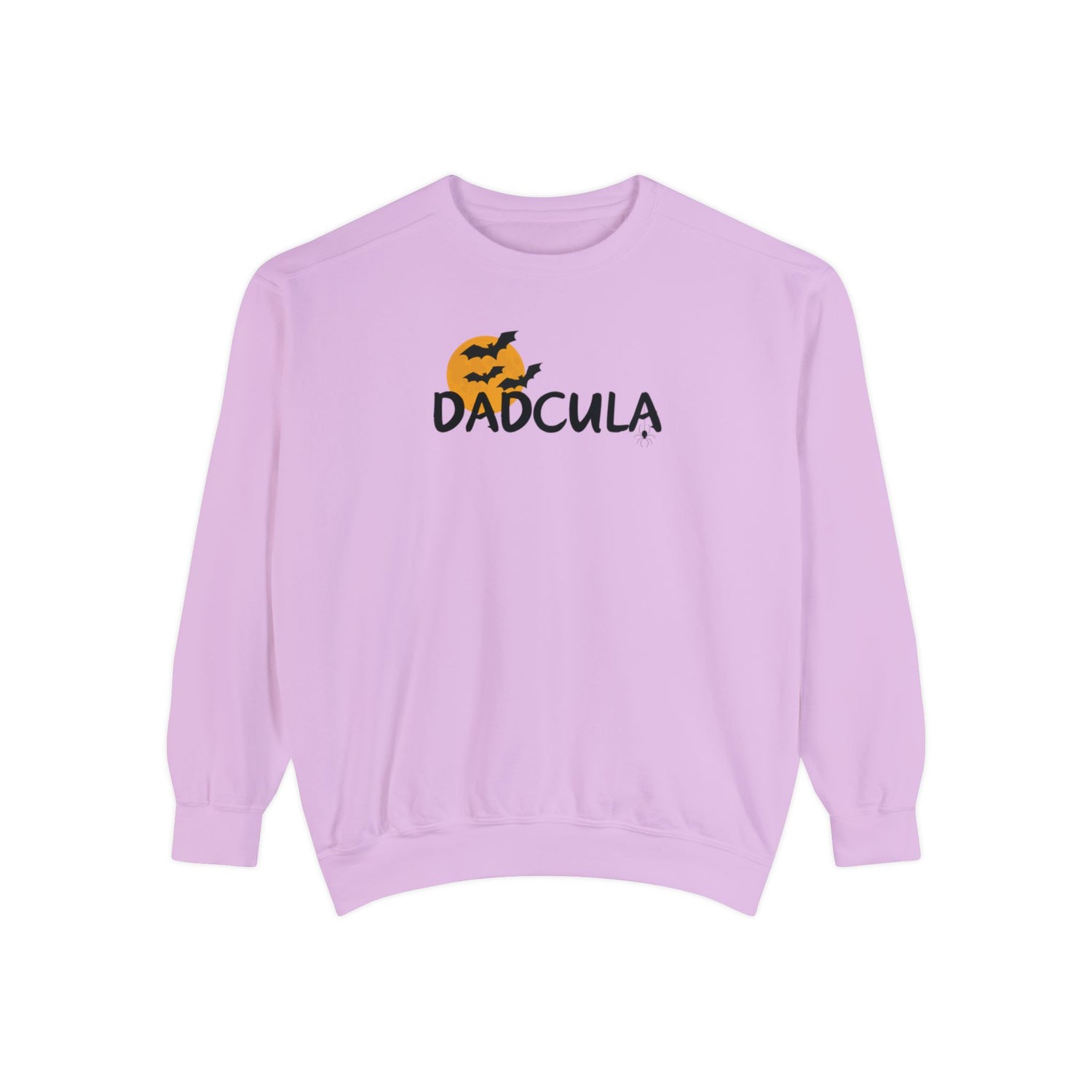 Dadcula Halloween Crewneck | Unisex Garment-Dyed Sweatshirt