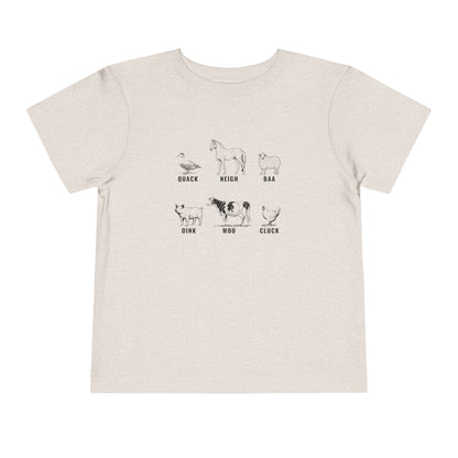 Farm Animal Tee | Farm Animals | Toddler Short Sleeve Tee