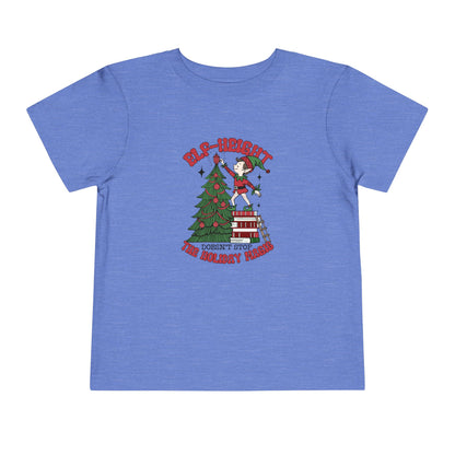 Toddler Christmas Tee - &quot;Elf-height&quot; Fun for Holiday Celebrations